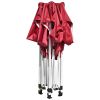 10X10ft EZ Pop Up Canopy Folding Gazebo/Red