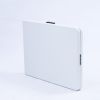 6 Ft Portable Folding Table;  Fold-in-Half Plastic Card Table Dinging Table for Camping;  Picnic;  Kitchen or Outdoor Party Wedding Event