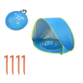 New Stylish Kids Beach Holiday Shade Splash Tent (Color: Light Blue)