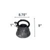 Latest Whistling Kitchen Kettle 3.4 Qt. for Electric; Ceramic; Induction; Halogen ovens Modern Chic Kitchen Style modern design Loud Whistle - 3.2L